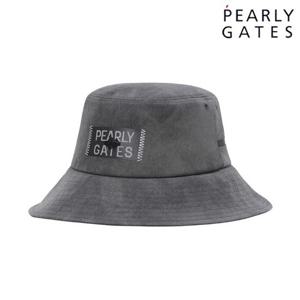 파리게이츠 (531E3CP054GY) 공용 배색 로고 탭 스트링 버킷햇