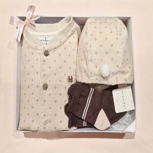 [밍크뮤](CR)아미띠에뮤뮤SET우주복,양말세트 35A70-675-01,810-07