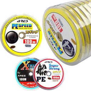 낚시줄 씨타임 아레스 4합사 100M PE라인 바다 루어