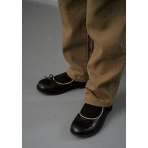 [빈]여아 블랙 퀼팅 구두BZ54AF01BK