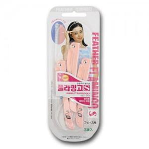 플라밍고 페더 면도기 3P 여성면도기 잔털 눈썹칼