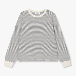 톰보이  컬러 스트라이프 롱슬리브 티셔츠 (9175422982)