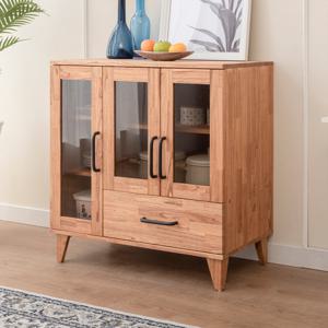 파로마 네오 쥴리 참죽원목 도어형 주방수납장 NES693