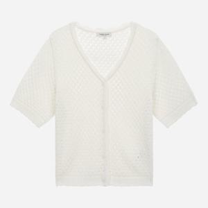 [써스데이아일랜드][여성]크로셰 브이넥 가디건(T256MCD131W)