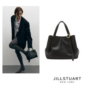 [질스튜어트] 블랙 가죽 블룸 크로스겸 토트백 S JABA5F702BK