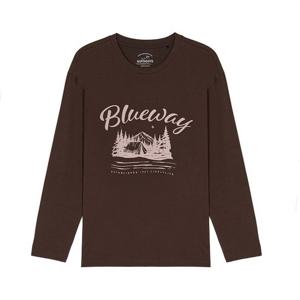 [뱅뱅]남녀공용 라운드 레터링 긴팔 티셔츠 (NTL706)