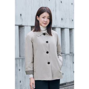 [피에이티]PAT 여성 봄 가을  빅카라코튼혼방트렌치자켓 1K61204