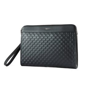 금강 리갈 남성 블록 패턴 스트랩 클러치백 BAGBA1202MREGF1 블랙