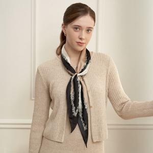 엘르 티아나 실크 롱 다이아 스카프 SE549S310