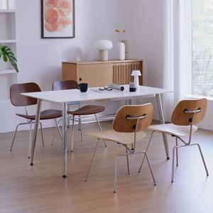 베스트리빙 스칸디 크롬 벤디 1200 4인 세라믹 식탁세트