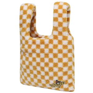 [와이드앵글]WAGLE 플리스 체크백 WWU22P05Y7