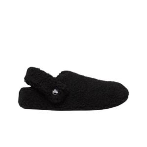 크록스 클래식 코지 슬리퍼 블랙 209386-001