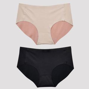 (비비안)무봉제 심리스 노라인 여성 누디 햄팬티