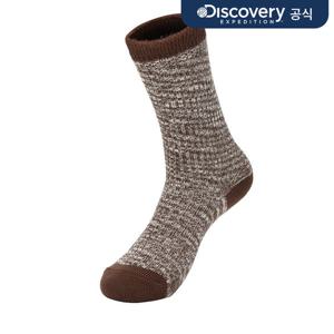 [디스커버리] 아웃도어 트위드 하이 삭스 (BROWN) DXSO6445N-BRS