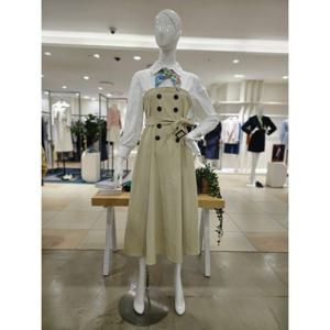 [포커스]MARIO포커스 뷔스티에 셔츠 롱 원피스 FS4A7OP0071