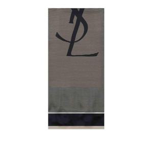 생로랑 머플러 스카프 8221383Y0394178 White