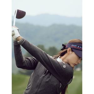 [빈폴골프] 여성 우븐 하이브리드 카디건 - 그레이 (BJ5951A263)