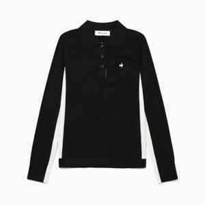 [르꼬끄골프] 여성 배색 포인트 카라 스웨터 (GQ322LKP92)