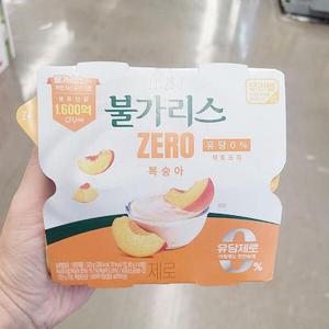 불가리스 제로 복숭아 80g x 4개 a89870