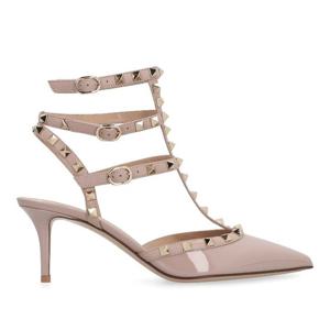 발렌티노 포인티드 토 페이턴트 가죽 펌프스 WS0375VNW P45