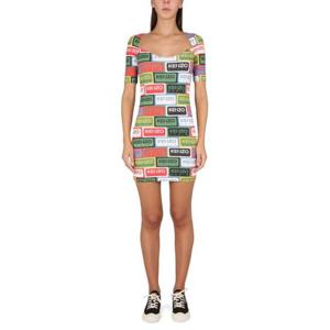 겐조 숏 원피스 FD52RO729 4SNMU Multicolor