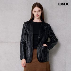 [BNX] 레더긴팔 블레이져 자켓 (BX3JK005L0)