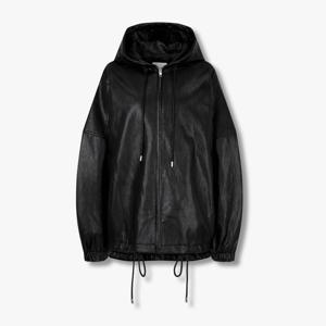 [톰보이]신세틱레더 후드 자켓 (9175361973).EL