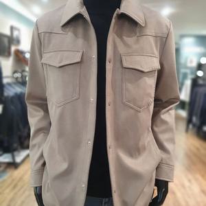 [바쏘옴므]MARIO24년 신상품 인조스웨이드 셔켓 트러커자켓 2종