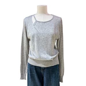 [에이지도르]어깨 트임 언발 니트 ALFIAUR201