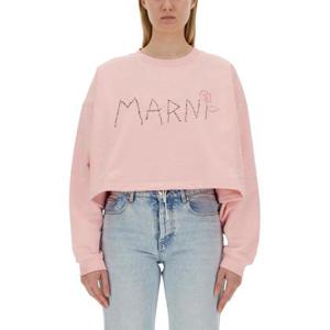 마르니 긴팔 티셔츠 FLJE0198S1 UTC27500C16 PINK