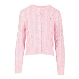 폴로 랄프로렌 포니 로고 자수 케이블 니트 크루넥 가디건 21189