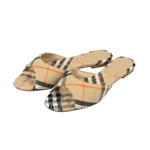 (명품) 버버리 체크 패턴 여성 샌들 8106160