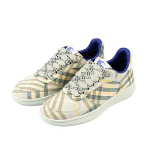(명품) 버버리 체크 패턴 여성 스니커즈 8105188