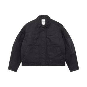 스투시 유틸리티 워크 자켓 블랙 115860