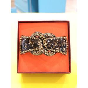 로뎀 세이브존05 프랑스 스와로브스키 리본 자동핀(다크브라운)0 RRDC24020061