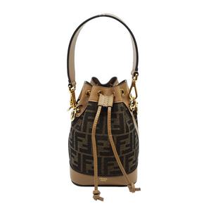 펜디 몬트레조 FF 패브릭 미니백 브라운 8BS093ALP3F1AOE