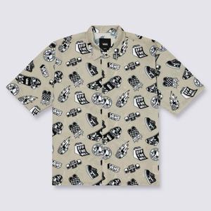 [반스]아티스트 컬렉션 Vans X Space Molly 반소매 셔츠 그레이 VN000RA8FGR1