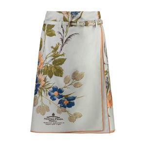 프라다 미디 스커트 P168KKSOOO15IW F0934 green