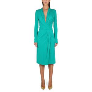 알베르타 페레티 롱 원피스 04051621 0382 Green