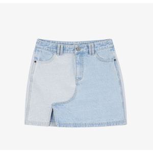 시티브리즈 배색 데님 미니 스커트 BB CTF2SK03 LB BL