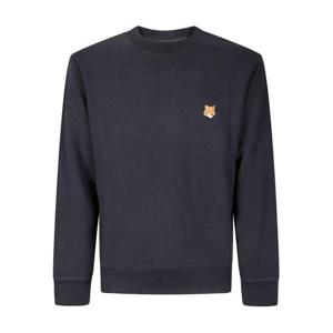 메종키츠네 폭스 헤드 레귤러 스웨트셔츠 PM00303 KM0340P199 Bl