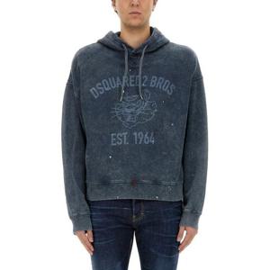 디스퀘어드2 긴팔 티셔츠 S74GU0848 S25030524 BLUE