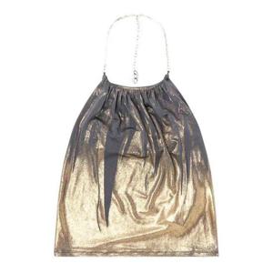 디젤 체인 홀터넥 탑 A185640NKCU9AW Grey