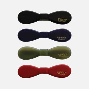 제이로렌 프랑스 미니 라운드 리본 집게핀 H01467