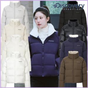 디스커버리 (DWDJ93056) 여성 올리브 글로우 다운 숏패딩