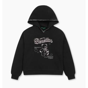 [베네통키즈]25FW-주니어 블링 밴딩 베어 맨투맨/QAMT24561