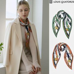 [루이까또즈(스카프)]루이스바로크 실크 마름모 스카프 2ESD053