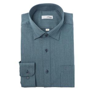 [에스티듀퐁(셔츠)]스냅버튼 긴팔 남방 일반핏 와이셔츠 (SE5FM11LS114SBU)