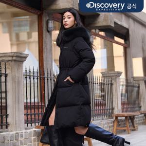 여성 켈리 구스다운 롱패딩 (BLACK)  DWDJ9A056-BKS
