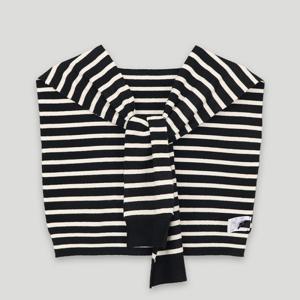 [코데즈컴바인]스트라이프 니트숄 CKC-AM380W9